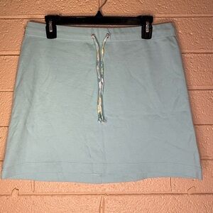 LOFT Light Blue Mini Skirt